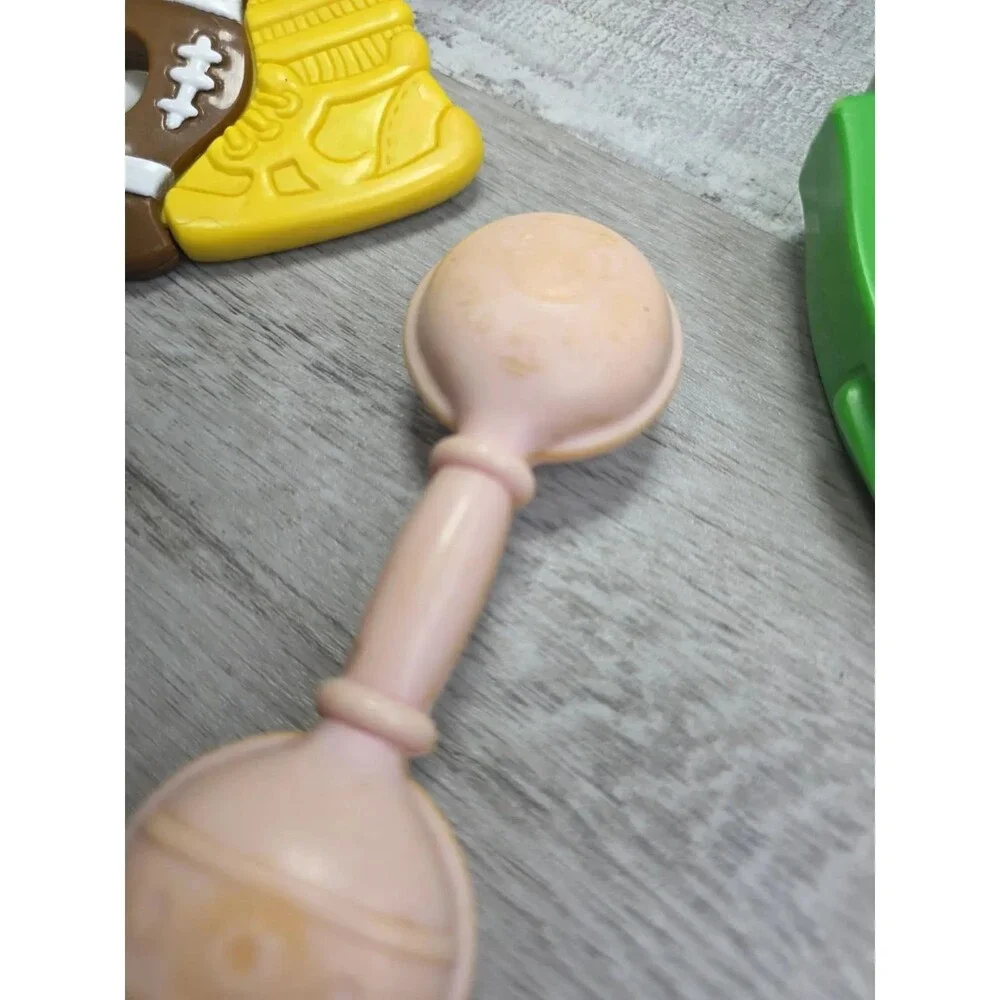 Vtg 1986 Fisher Price Activity Blocks Chicken Nesting Stacking Toys Lot b209